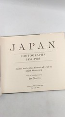 JAPAN Photographs 1854-1905 Clark Worswick Hardcover First Edition 1979