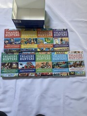 James Patterson Treasure Hunters Complete Gift Set Box Set Books 1-9 Illustrated