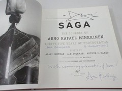 Saga Arno Rafael Minkkinen 2005 SIGNED First Edition Fine Art B&W Photo Book