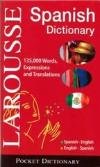 Larousse Pocket Dictionary : Spanish-English / English-Spanish – VERY GOOD