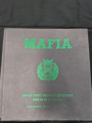 Mafia United States Treasury Department Bureau of Narcotics Book by Sam Giancana