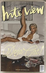 INTERVIEW MAGAZINE -SEPT 2021 -DOJA CAT collectors Item’ HOT