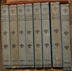 Antique 1903 Great Americans of History Series ~ Edward Ellis lot of 8 books