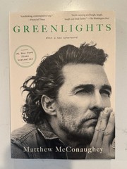 Greenlights by Matthew McConaughey Autograph Book Signed Auto Paperback #3