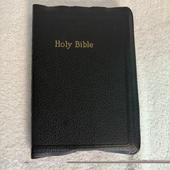 Holy Bible KJV Red Edges Self Pronouncing World Publishing 1950s Vtg BOX Great