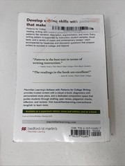 Patterns for College Writing: A Rhetorical Reader And Guide 16Th Edition- GOOD