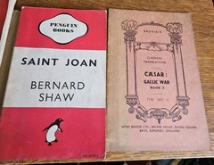 Collection of Old ANTIQUE VINTAGE Books for Decoration 50cm shelf space WB22LOT3