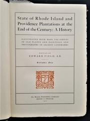 1902 antique RHODE ISLAND and PROVIDENCE PLANTATIONS HISTORY 3vol mason indians