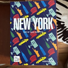2006 New York Text by Tama Janowitz Saks Fifth Avenue Assouline Book w/ Slipcase