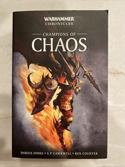 Champions of Chaos Warhammer Chronicles Black Library Darius Hinks Ben Counter