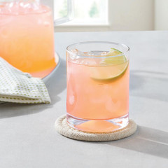 Glass Lyra Drinking Glasses, 12.5 Oz, 4 Pieces