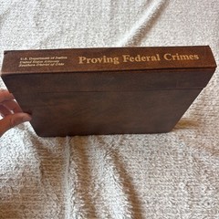 Proving Federal Crimes Department Of Justice Law Book 1980 & Supplement Rev. 2