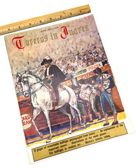 Toreros in Juarez Photos of Bullfighting Illustrations 36 pages Vintage 1960’s