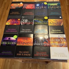 Left Behind series 1-12 set LaHaye/Jenkins 1 – 12 Hardback DJ some like new