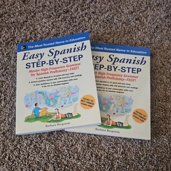 Lot of 2 Easy Spanish Step-By-Step by Bregstein, Barbara