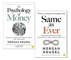 Psychology of Money, Same as Ever by Morgan Housel Book Set Paperback