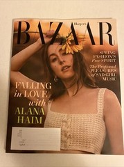 ALANA HAIM – Harper’s Bazaar Magazine – February 2022 -SPRING FASHIONS 130 PAGES