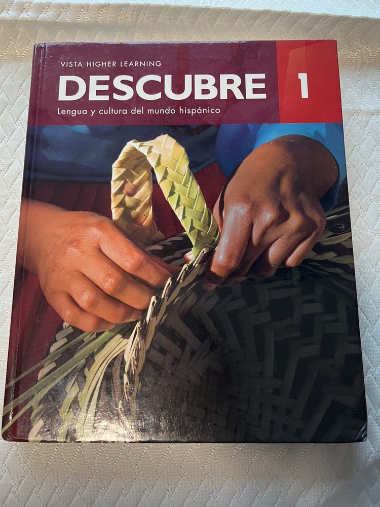 Descubre 1 Student Edition – Hardcover, by VHL – Excellent