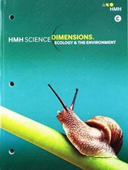 HMH Science Dimensions Ecology & The Environment C – Paperback – VERY GOOD