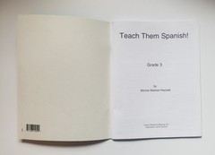 Teach Them Spanish Grade 3, lessons, worksheets & activities (Brand New)