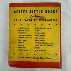 Walt Disney’s Brer Rabbit Song of the South 1947 Better Big Little Book Whitman