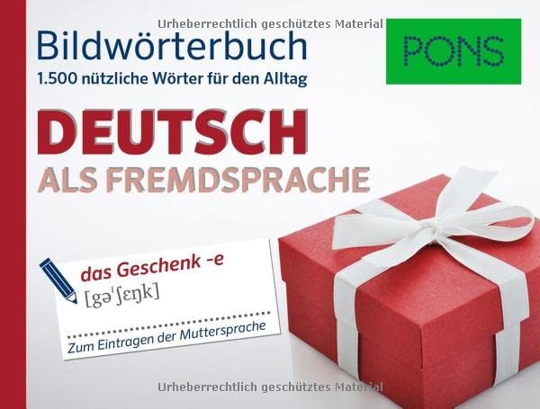 PONS Bildwörterbuch Deutsch als Fremdsprache: Die wichti (Paperback) (UK IMPORT)