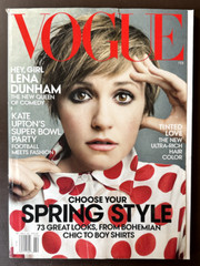 Vogue Magazine February 2014 – Lena Dunham, Kate Upton