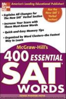 McGraw-Hill’s 400 Essential SAT Words by Pivarnik-Nova, Denise