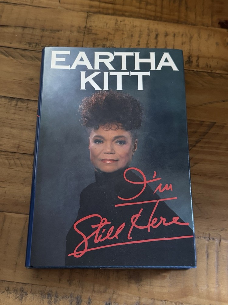I’m Still Here – Eartha Kitt Signed 1st Edition Book From 1989