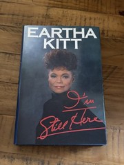 I’m Still Here – Eartha Kitt Signed 1st Edition Book From 1989