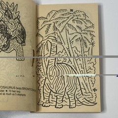 Dinosaur Mazes By Dick Smith (1982) Only Copy For Sale Anywhere! 7” x 4.25”
