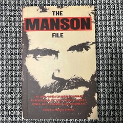 THE MANSON FILE by Nikolas Schreck Amok Press ,1988 Paperback New Reprint
