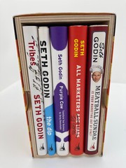 The Seth Godin Boxed Set 5 Books in wooden box with slipcase LIKE NEW