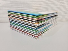 Lot of 13 The World of Eric Carle Story Reader & My First Smart Pad HC Books