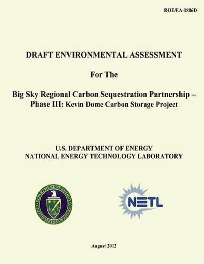Draft Environmental Assessment for the Big Sky Regional Carbon Sequestration Par