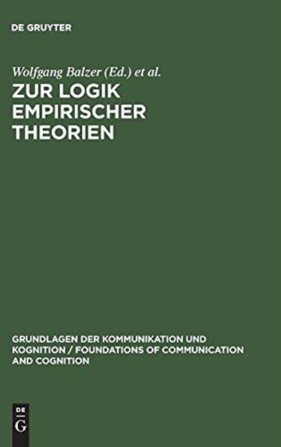Balzer – Zur Logik empirischer Theorien – New hardback or cased book – X555z