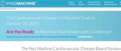The Passmachine Cardiovascular Disease Board Review 2025 (Lecture + QBank)