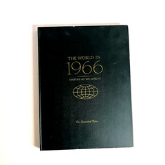 Vintage The World In 1966 Book Series Mix Lot of 6 Hardcover by Associated Press