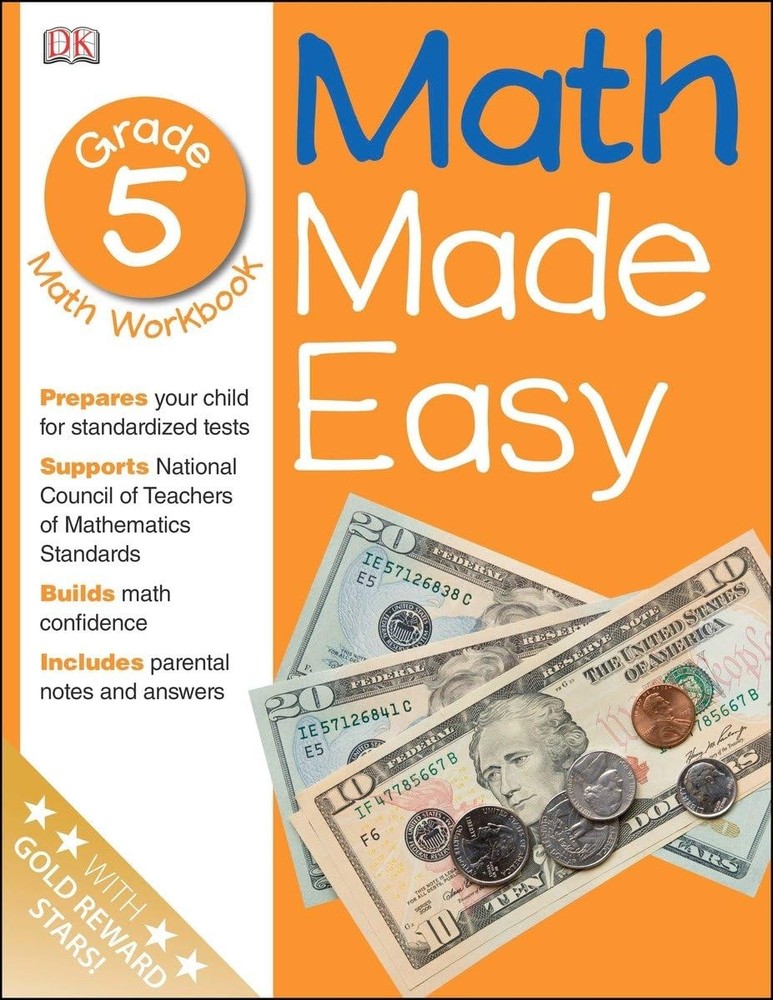 Math Made Easy: Fifth Grade Workbook – paperback DK Publishing|John Kennedy