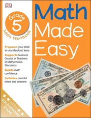Math Made Easy: Fifth Grade Workbook – paperback DK Publishing|John Kennedy