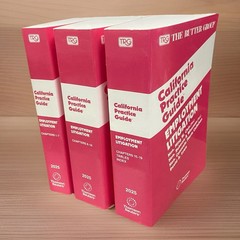 2025 Rutter California Practice Guide Employment Litigation Thomson Reuters NEW