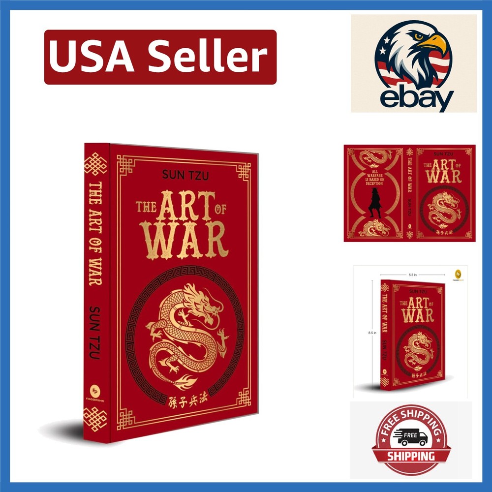 The Art of War Deluxe Hardbound Edition Fingerprint! Classics