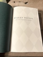 Harry Potter and The Half-Blood Prince 1st Edition 1st Print 652 Pages 11 Error
