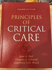 Principles of Critical Care by Jesse Hall -Hardcover