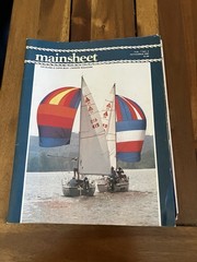 (8) Vintage Sailing Magazines Lot Mainsheet & Ocean Navigator 1986-1991