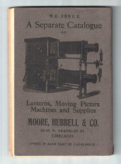Antique 1910s Moore, Hubbell & Co. Catalogue of Lantern Slides, Accessories