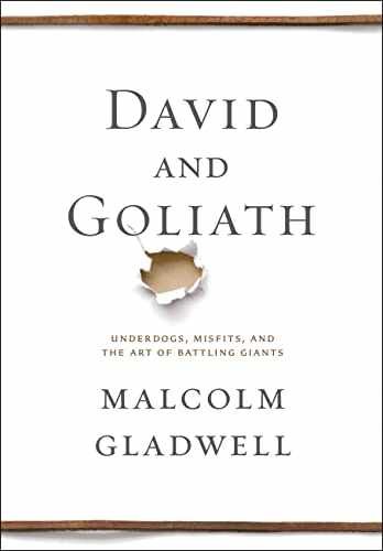 David and Goliath: Underdogs, – Hardcover, by Malcolm Gladwell – Very Good s