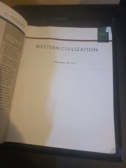 Western Civilization Volume 1 To 1715 (by Spielvogel)