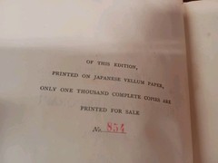 Lot Of 3 Vintage Books, Numbered, Collectible
