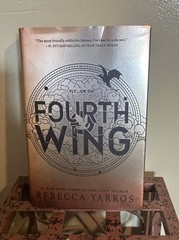 Fourth Wing & Iron Flame Hardcover Set – Rebecca Yarros Empyrean Book 1-2 1st Ed
